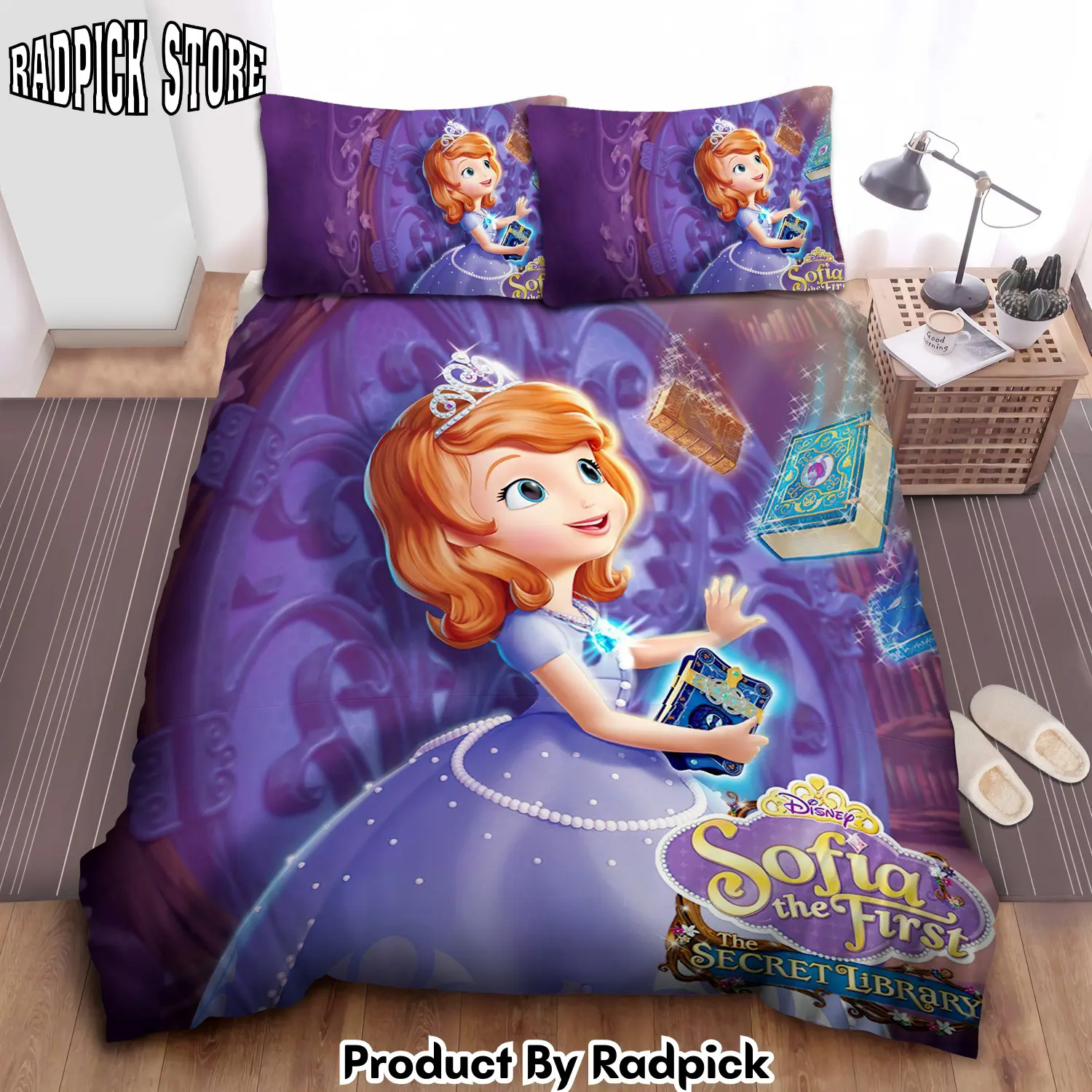 Radpick sofia the first magical books duvet cover bedroom sets comfortable bedding sets rp3272217